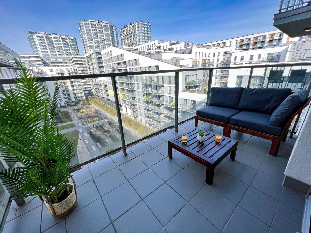 Nowoczesny Apartament - Blisko Centrum Varsó Kültér fotó