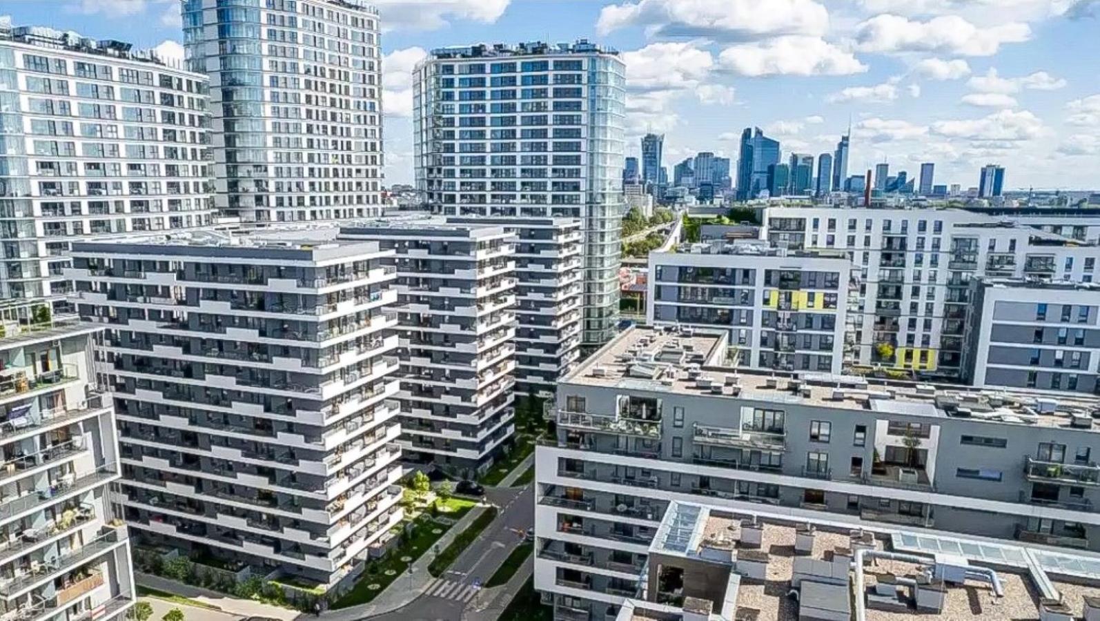 Nowoczesny Apartament - Blisko Centrum Varsó Kültér fotó